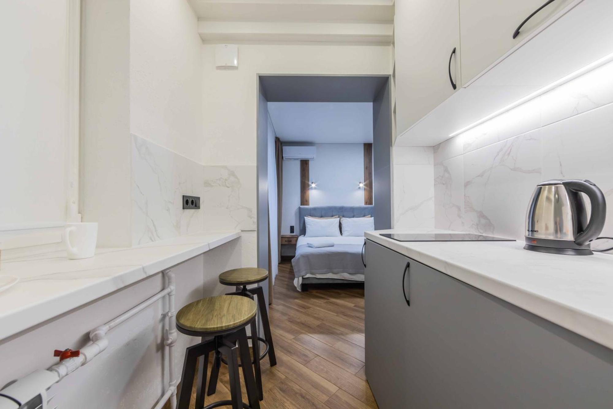 Cityapartments Kyiv Lukianivska Buitenkant foto